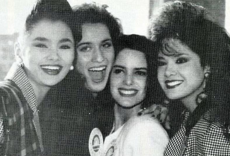 María Isabel Jara en el concurso "Miss Chile para Miss Mundo"