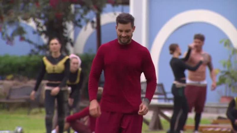 La ofuscada reacción de Luis Mateucci contra Daniela Colett.