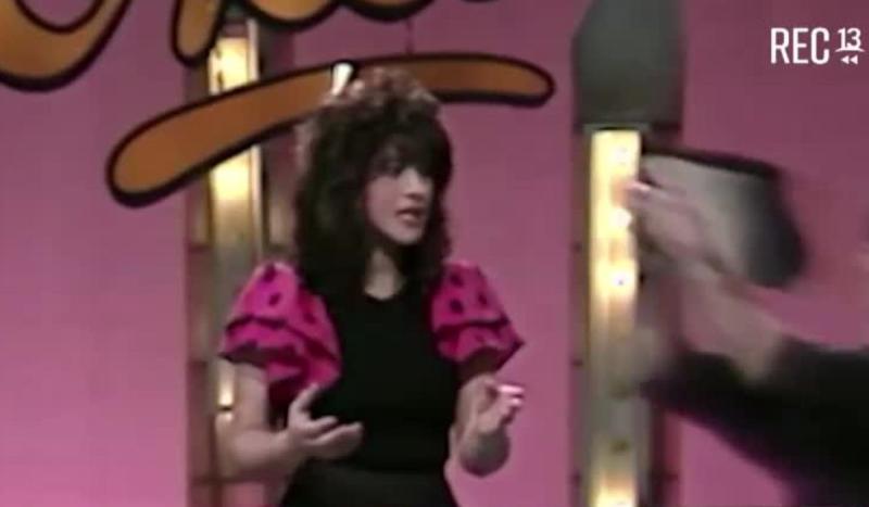 Natalia Cuevas en "Sacacorcho" de Canal 13