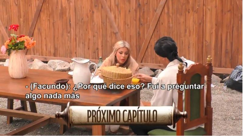 Facundo y Oriana discutirán en Ganar o Servir