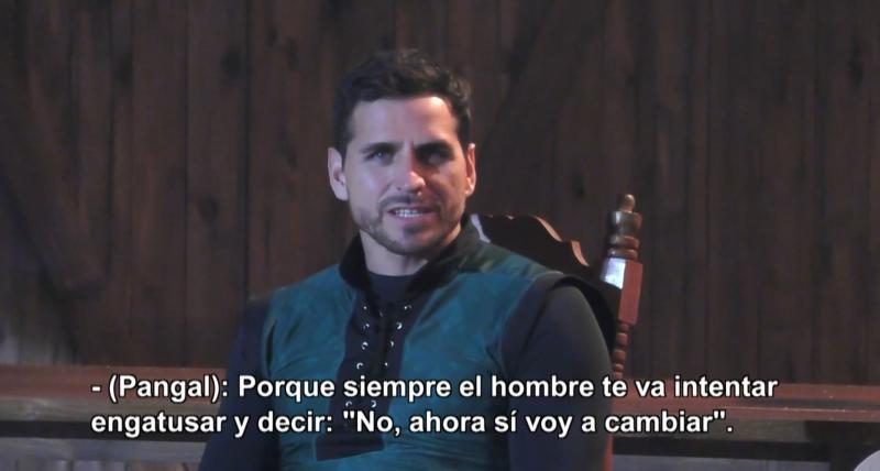 Pangal Andrade en Ganar o Servir