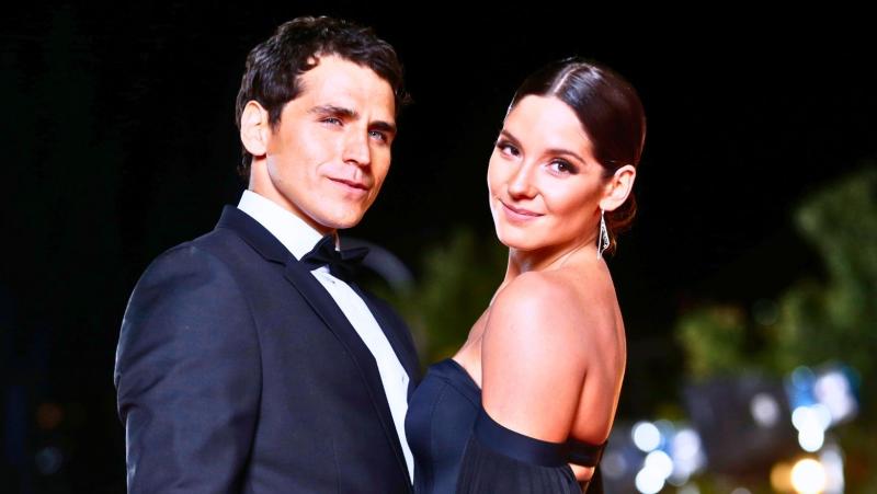 Pangal Andrade y Kel Calderón en la Gala del Festival de Viña 2017