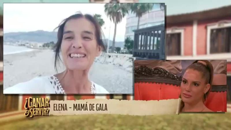 Los saludos de Elena Rodríguez, madre de Gala Caldirola.
