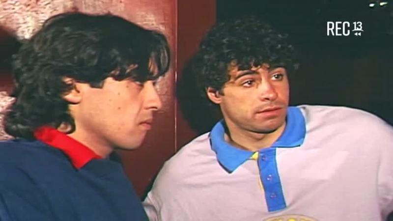 Fernando Larraín en "Semidiós" 1988 de Canal 13