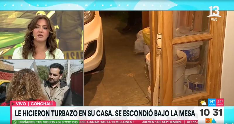 Impactante testimonio de mujer víctima de "turbazo" en Conchalí