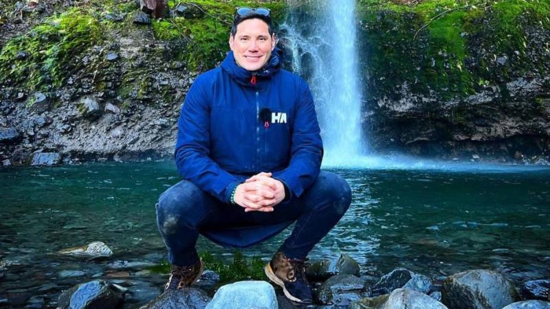 Pancho Saavedra en "Lugares que hablan" de Canal 13