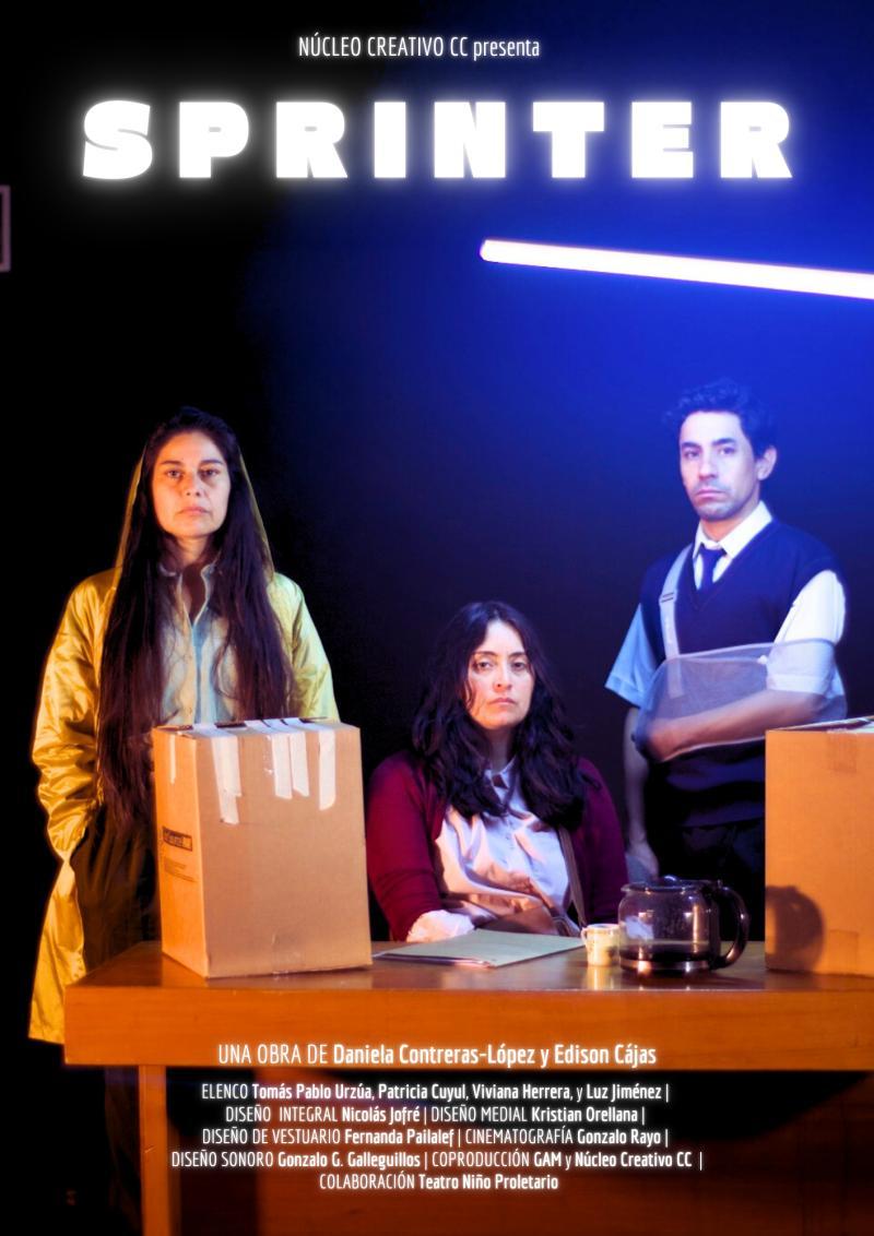 Tomás Verdejo en "Sprinter" dirigida por Daniela López y Édison Cajas