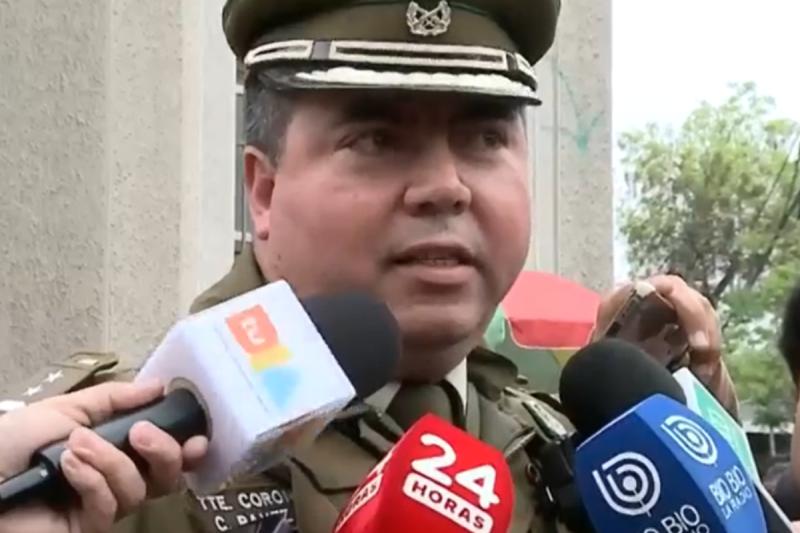 Teniente de Carabineros habla sobre situación de Barrio Meiggs