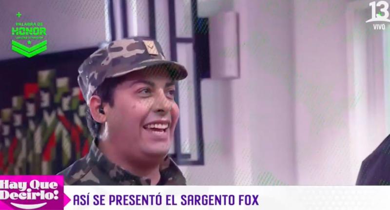 Botota Fox en su llegada a "Palabra de Honor"