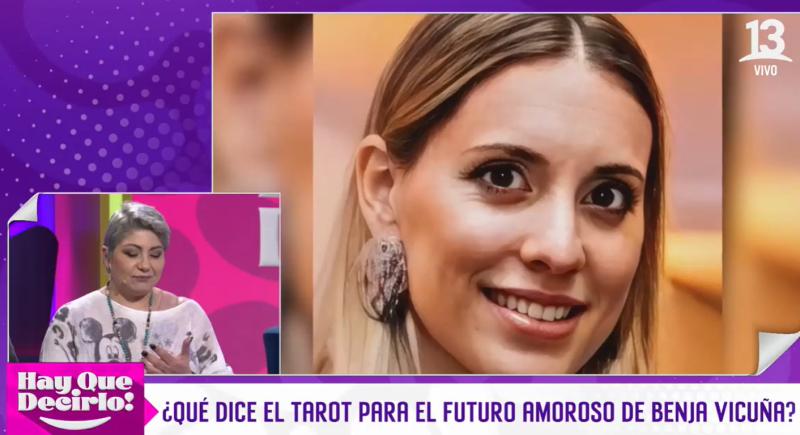 Vanessa Daroch se refirió a la relación de Benjamín Vicuña y Anita Espasandin.