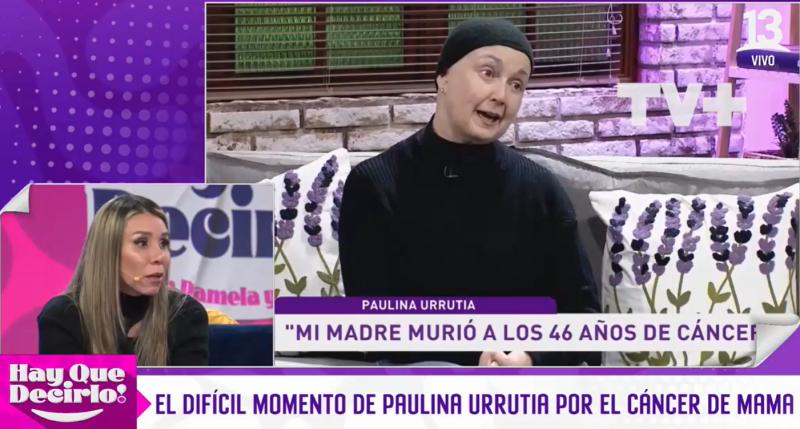 Cecilia Gutiérrez compartió la experiencia de su madre tras ser diagnosticada con cáncer de mama.