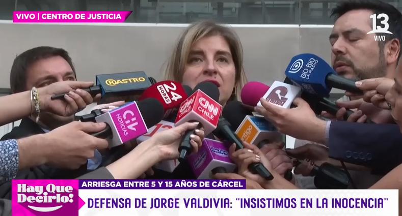 Aboga de Jorge Valdivia, Erika Maira.