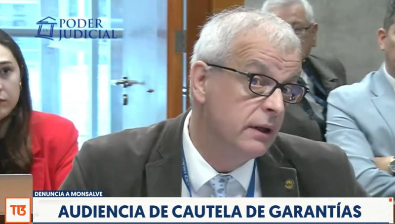 Audiencia de cautela de garantías de Manuel Monsalve.