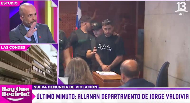 Allanan departamento de Jorge Valdivia tras nueva denuncia.