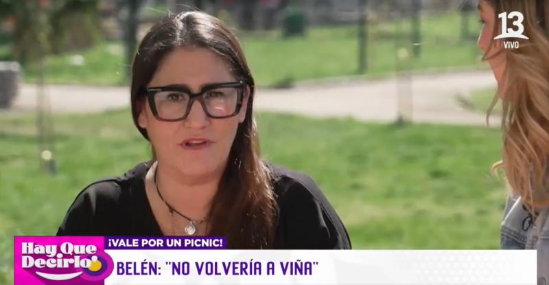 Belén Mora se refirió a la posibilidad de volver al Festival de Viña del Mar.