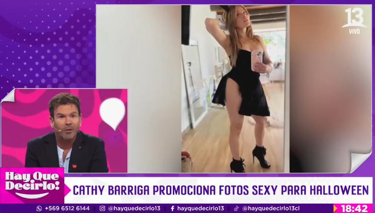 Cathy Barriga sorprenderá a sus suscriptores con sesión fotográfica de Halloween.