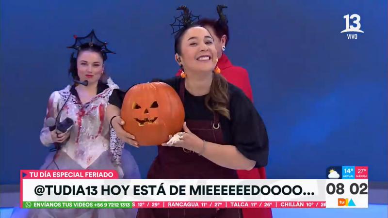 Cami Chef disfrazada en Tu Día