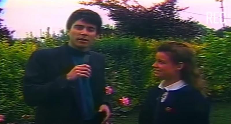 Claudia Conserva y Juan Carlos Valdivia en "Extra Jóvenes"