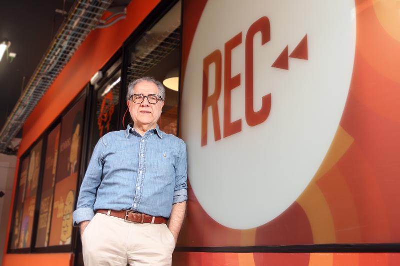 Claudio Gárate en Canal 13.