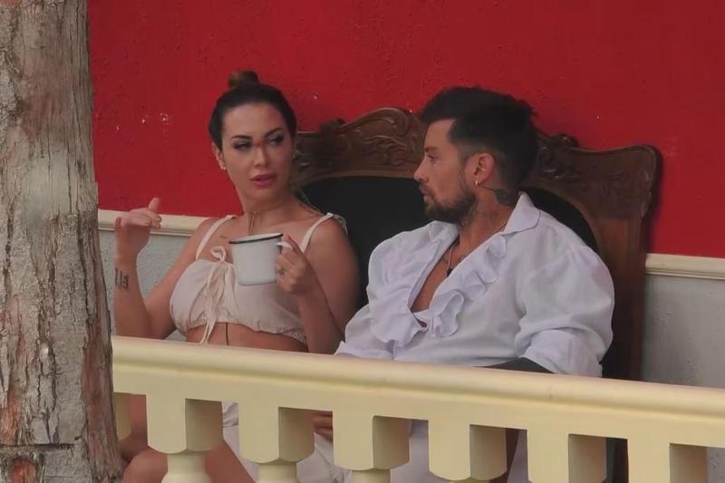 Daniela Colett y Luis Mateucci en Ganar o Servir.