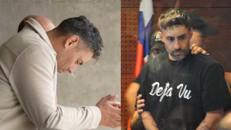 Claudio Valdivia acompañó a Jorge el día de su formalización.