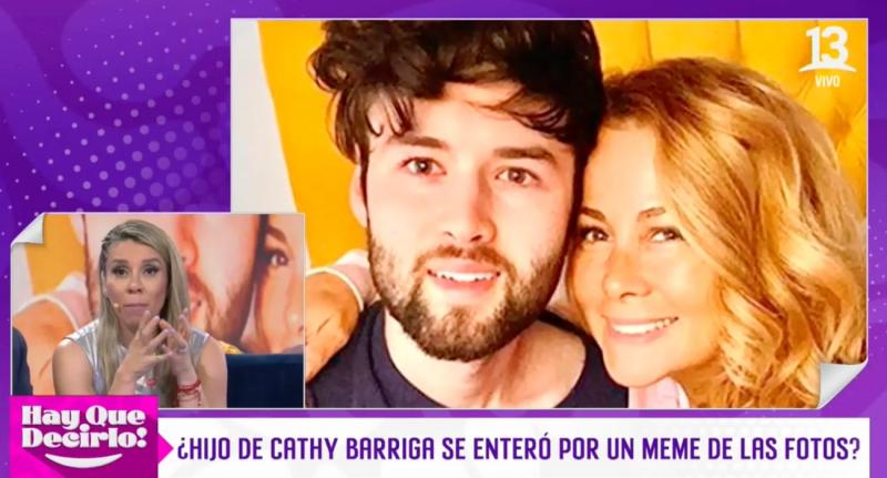 Revelan la decisión que habría tomado hijo de Cathy Barriga tras su debut en plataforma para adultos