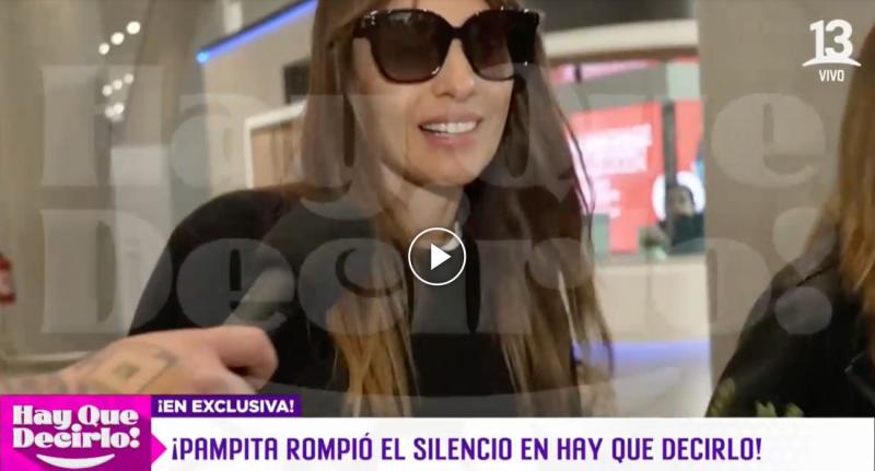 Pampita en exclusiva - "Hay que decirlo"