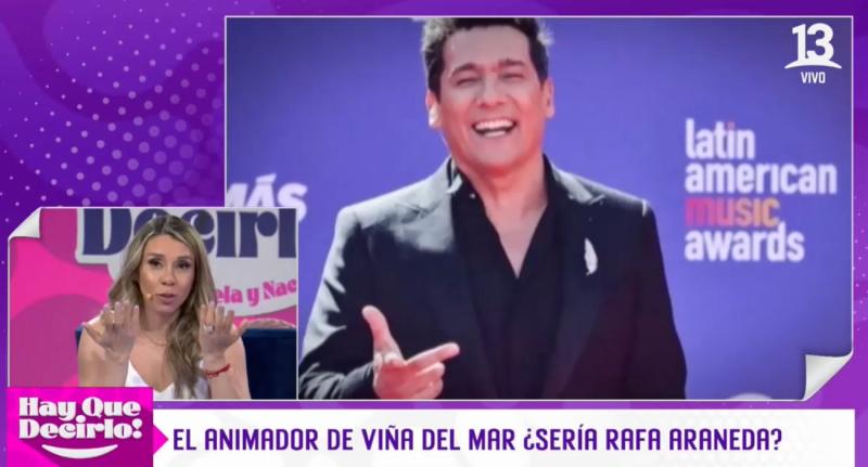 Rafael Araneda estaría a una firma de llegar a Viña 2025 - Hay que decirlo