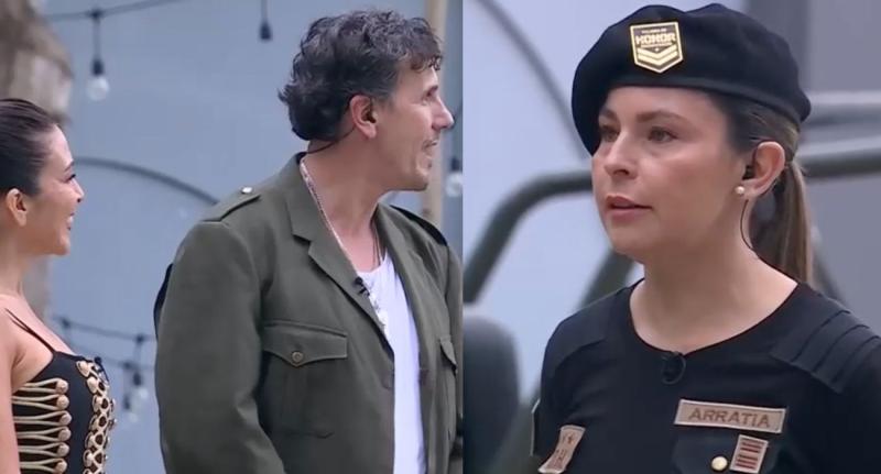 Pía Arratia llegar a corregir a los reclutas de "Palabra de Honor"