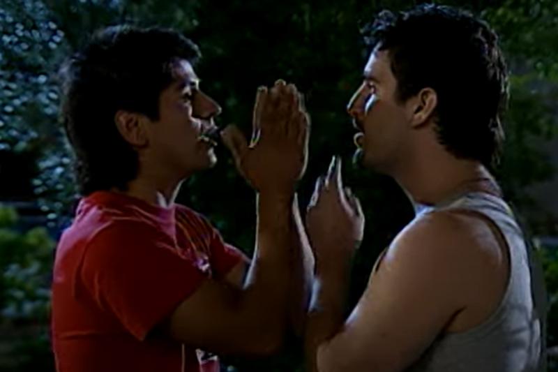 Edmundo Varas y Félix Soumastre en "Amor Ciego"