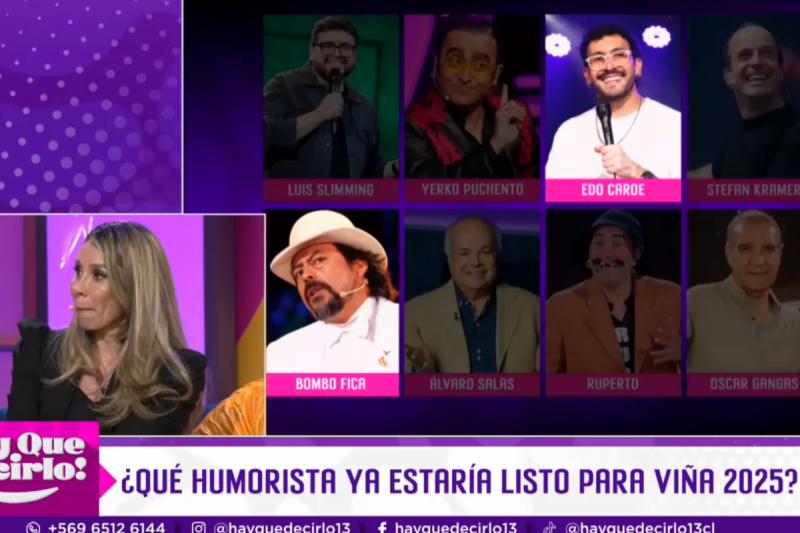 Edo Caroe sería el primer humorista confirmado para el Festival de Viña 2025