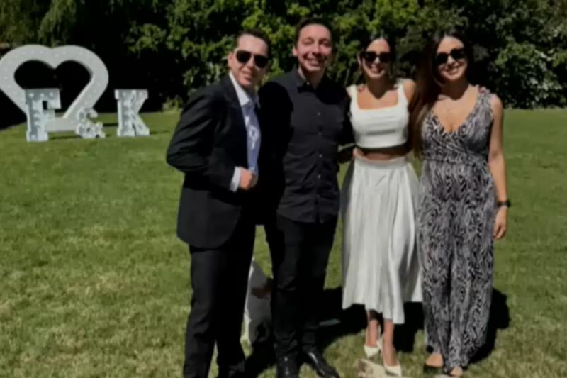 El matrimonio de Karol Lucero y Fran Virgilio