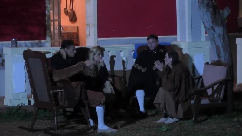 Oriana, Facundo, Pancho y Daniela acompañaron a Luis Mateucci tras la polémica que lo enfrentó con Fran Maira.