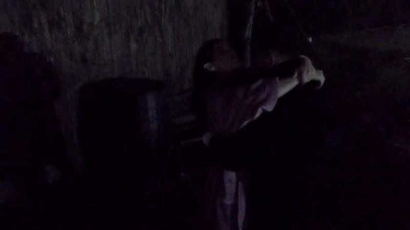 El beso entre Gala Caldirola y Pancho Rodríguez.