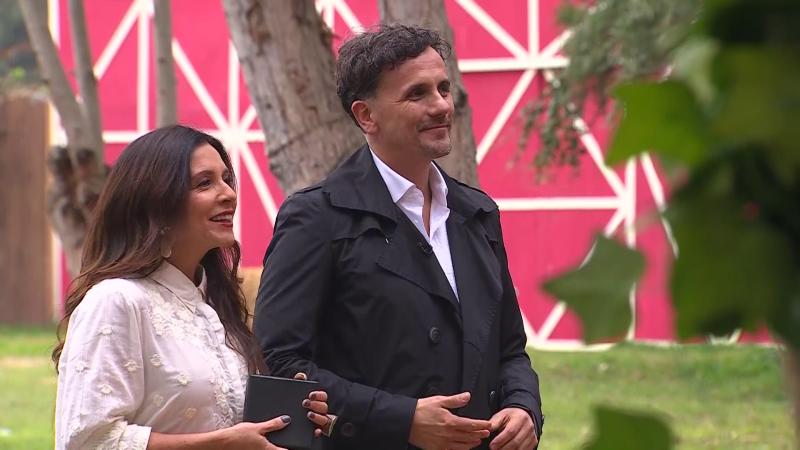 Karla Constant y Sergio Lagos en Ganar o Servir