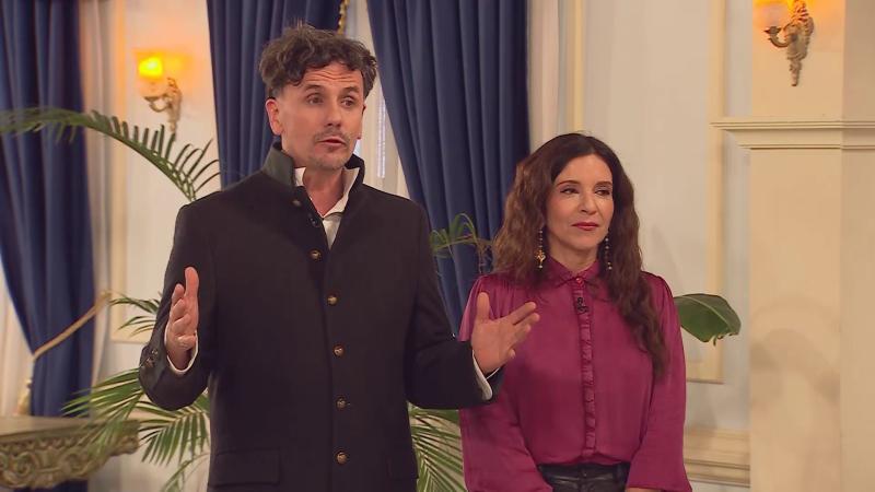 Sergio Lagos y Karla Constant llegaron con una importante noticia a la casona de Ganar o Servir.