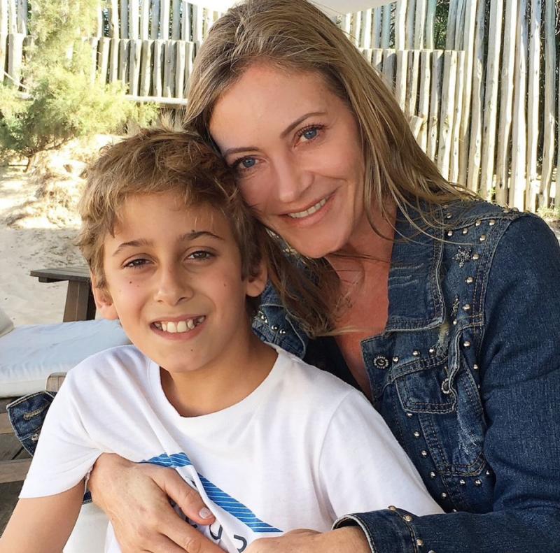 Marcela Vacarezza junto a Vicente Araneda - Instagram