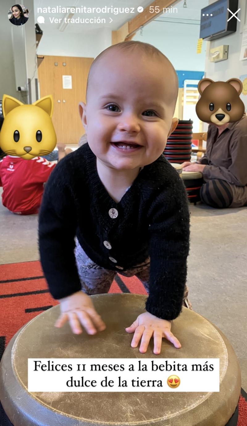 Hija de Natalia Rodríguez cumplió 11 meses - Instagram