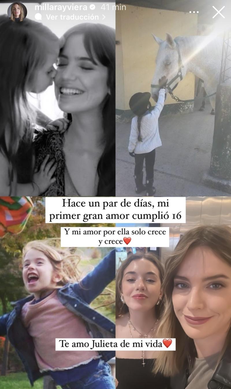 Hija de Millaray Viera y Álvaro López cumplió 16 años - Instagram