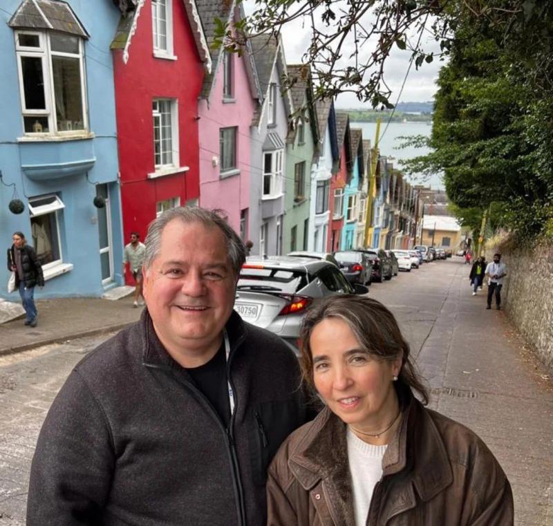 Mauricio Bustamante y Paulina Flaño - Instagram