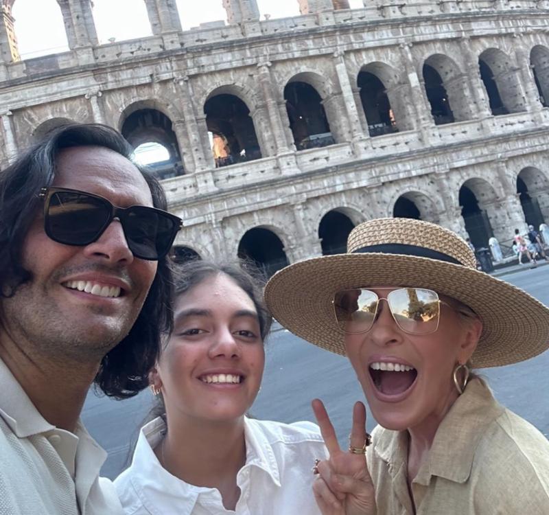 Yuri junto a Rodrigo Espinoza y su hija Camila - Instagram