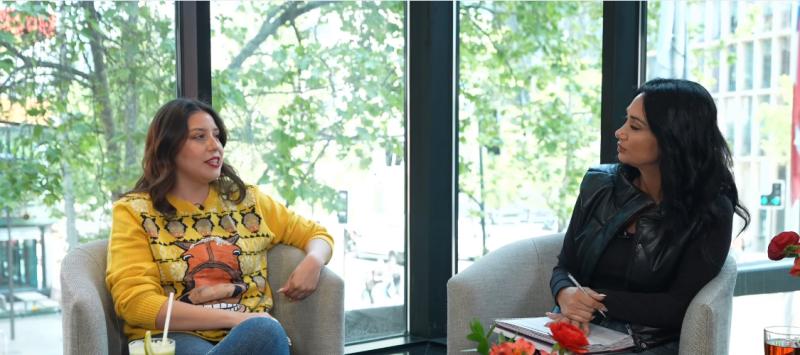 María José Quintanilla en "Sin Editar" con Pamela Díaz