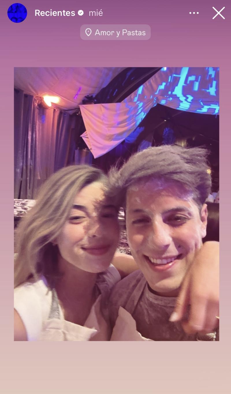 Máximo Menem y Emilia Hidalgo - Instagram