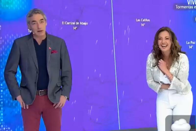 José Luis Repenning y Priscilla Vargas en "Tu Día"