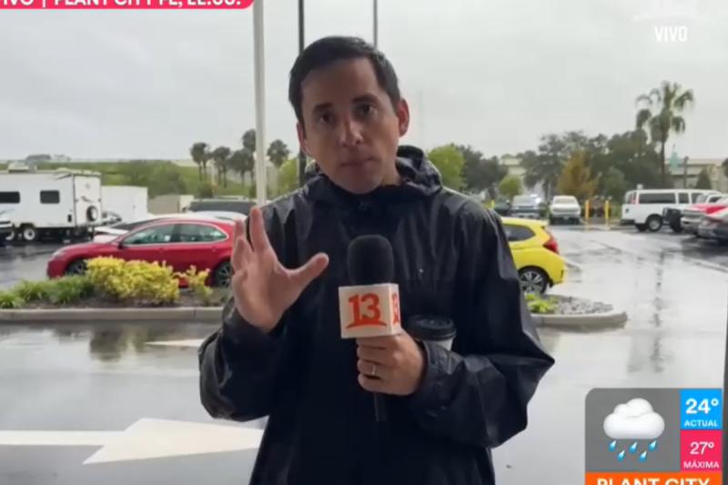 El periodista José María del Pino habla del huracán Milton