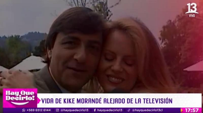 Kike Morandé habla sobre Cecilia Bolocco