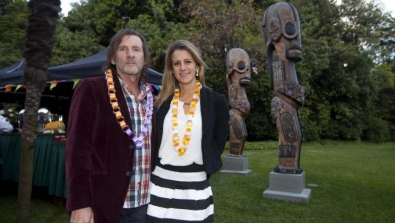 Hugo Giovo y Patricia Larraín