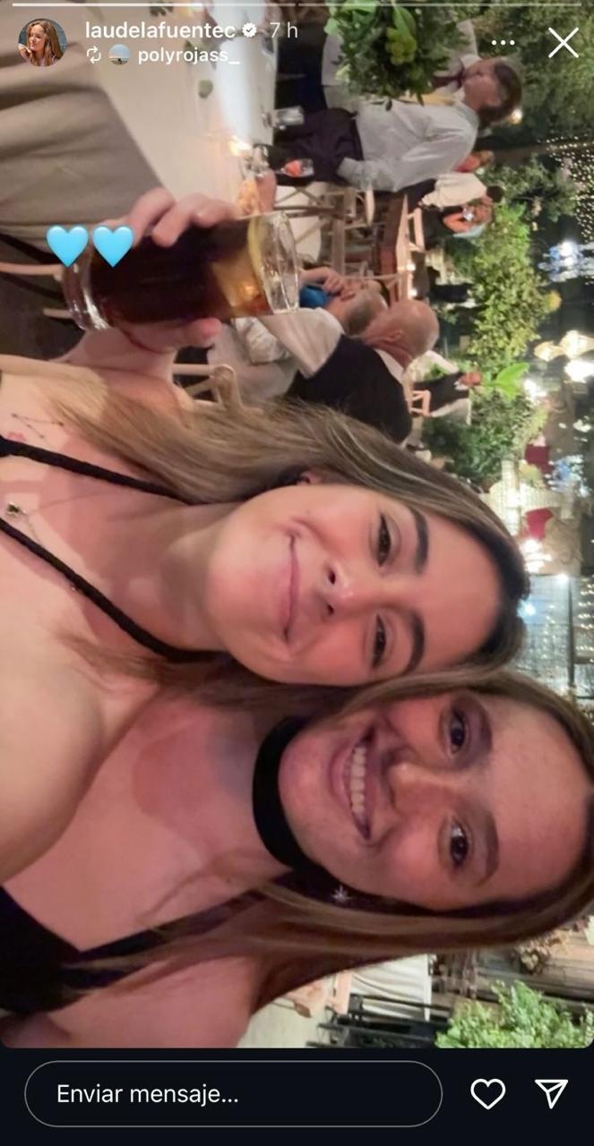 Laura de la Fuente y Paulina Rojas.