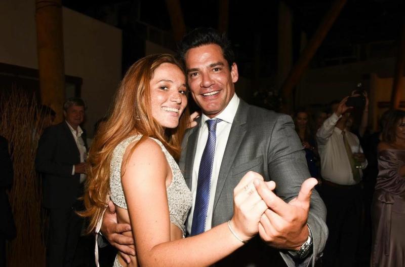 Laura de la Fuente y Cristián de la Fuente.