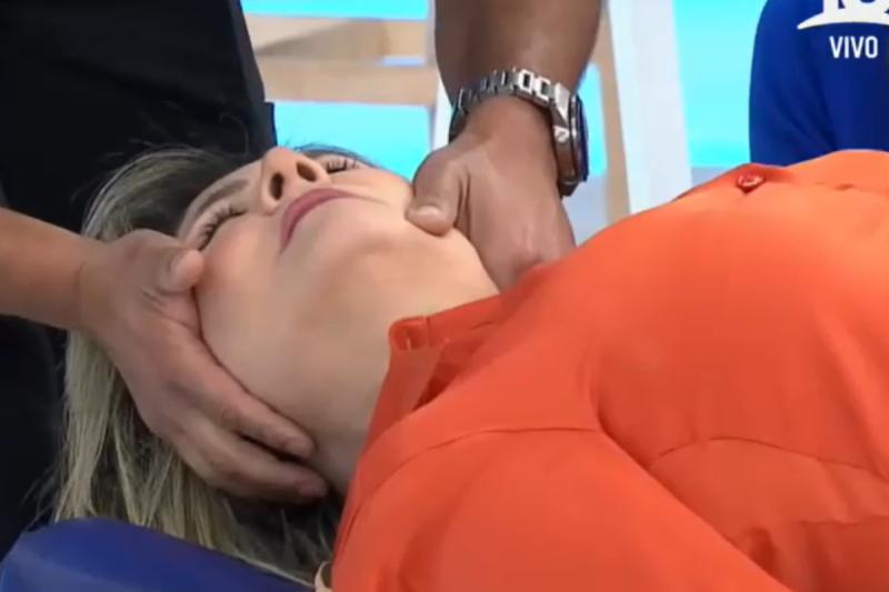 Michelle Adam en "Tu Día"